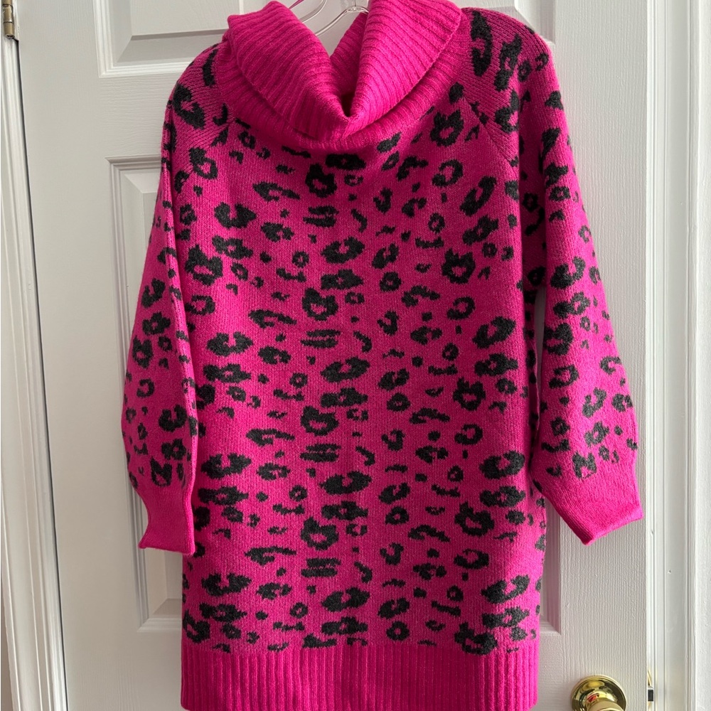 Barbie Leopard Fuzzy Sweater